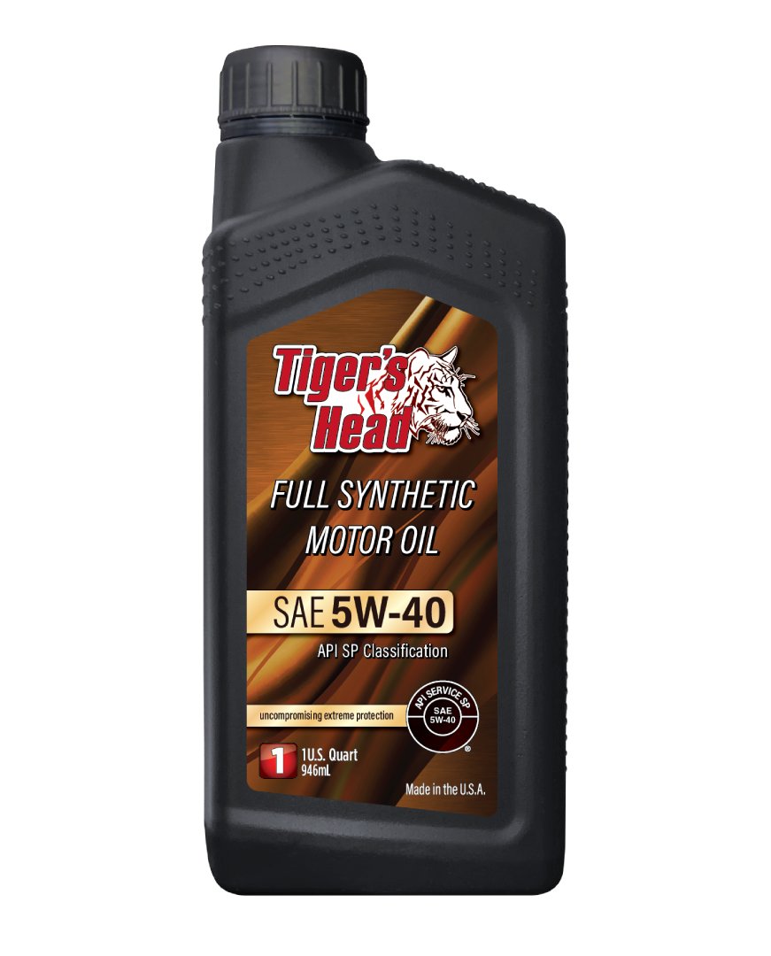 Tiger's Head Full Synthetic SAE 5W-40 SP Motor Oil